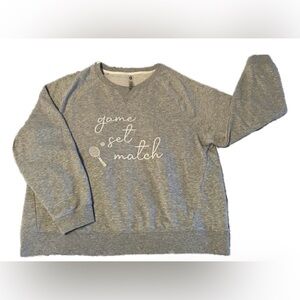 Adorable Game Set Match Tennis sweatshirt